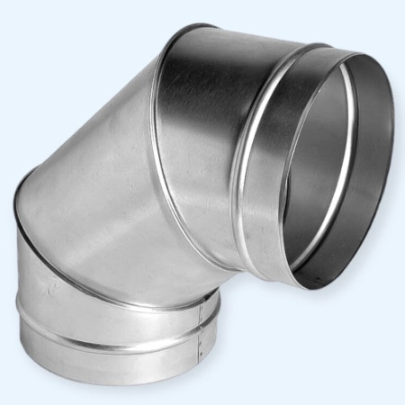 Отвод оцинкованный 90гр./315 Ц